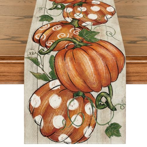 Artoid Mode 210 GSM 13 x 90 Inch Table Runner - Light-Colored Wood Pattern