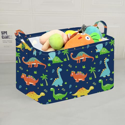 Rectangular Nursery Storage Basket - Foldable Toy Bin & Laundry Hamper