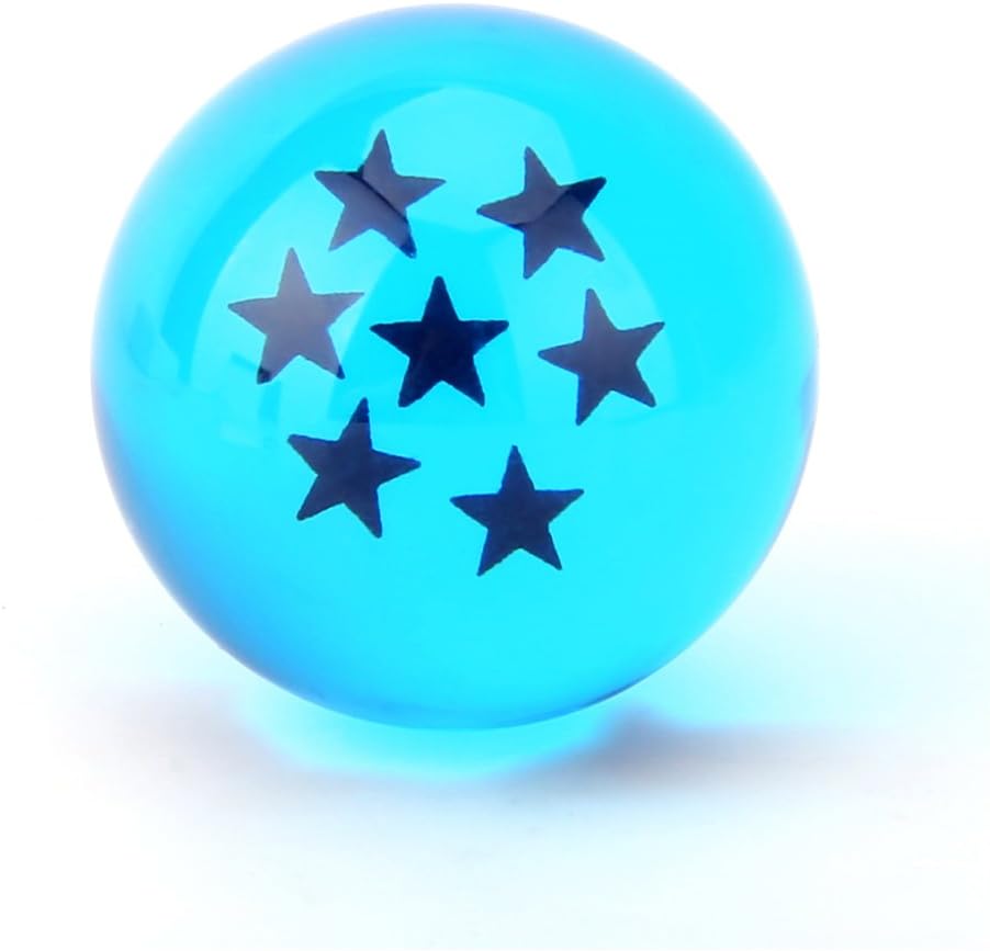 Viru Crystal Glass Ball Stars - Anime Collectibles Gift Box Set of 7 Pieces | 43mm (1.7 in) Diameter
