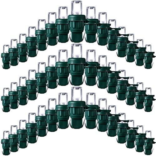 Christmas String Lights Replacement Bulbs Cold White 180 Count Green Base