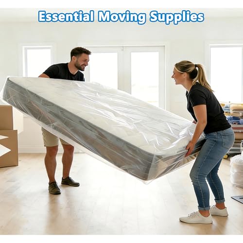 Mattress Bag for Twin & Full Size - 1.5 Mil Waterproof Storage