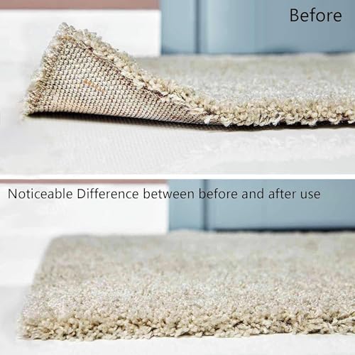 16PCS Non-Slip Rug Grippers, Washable Double-Sided Carpet Pads for Floors