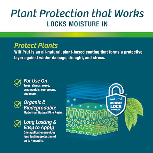 Natural Christmas Tree Preserver Spray - Anti-Desiccant Moisture Lock (32 oz)