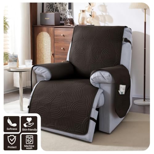 100% Waterproof Recliner Chair Cover with Non-Slip Design