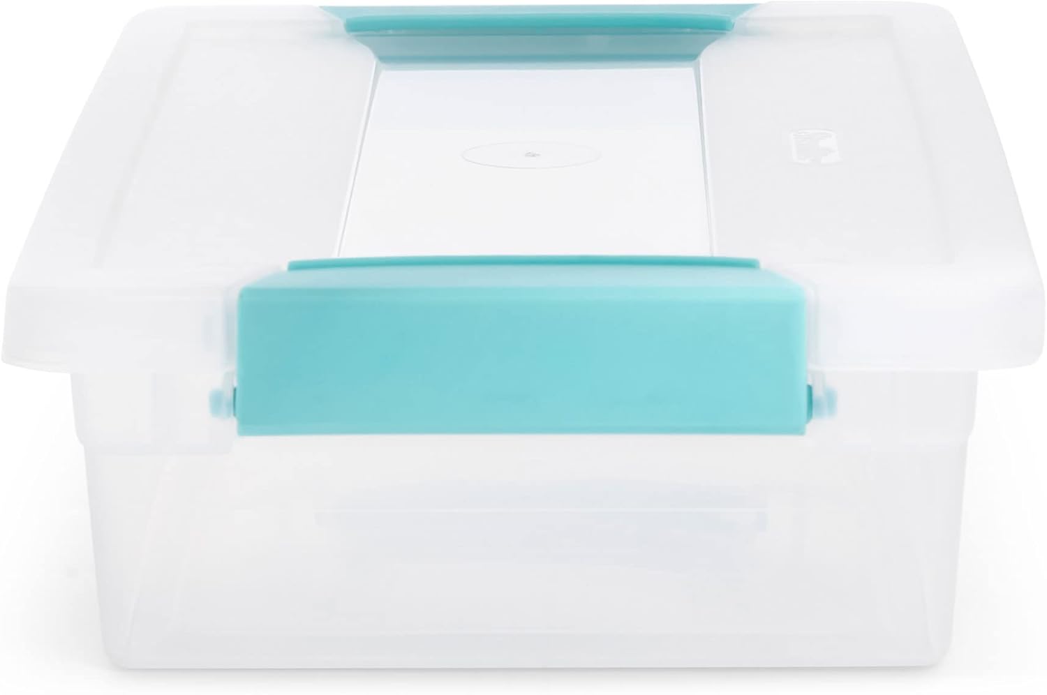Sterilite Large & Small Clip Plastic Storage Organizer Bins - 12 Pack & 6 Pack Options