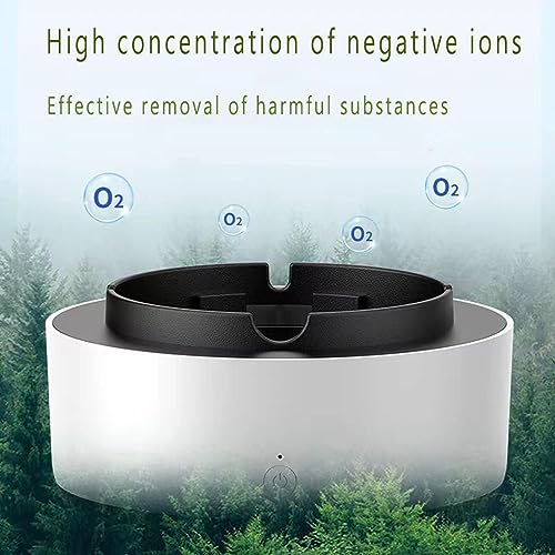 2-in-1 Smokeless Ashtray with Air Purifier for Indoor, Car, and Office Use