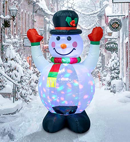 TRMESIA 4ft Christmas Inflatable Snowman Decoration - Outdoor & Indoor Holiday Decor