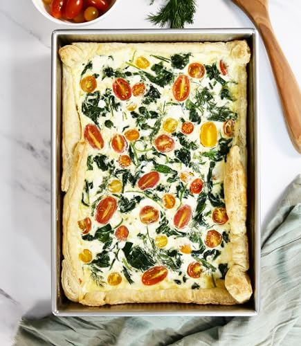 Nonstick Rectangular Cake Pan - 9 x 13 Inch Aluminized Steel Bakeware
