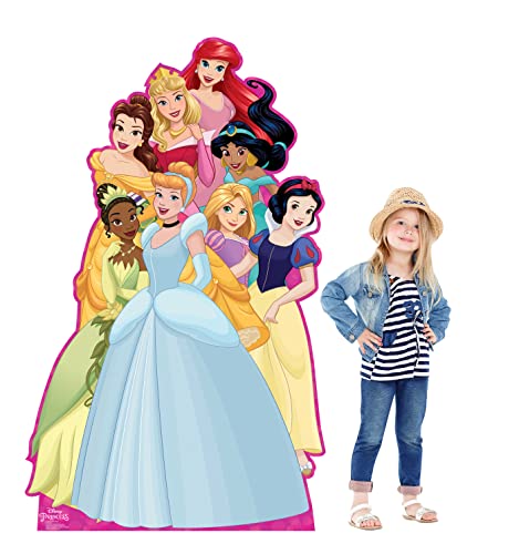 Life-Size Princess Cardboard Cutout Standup 39"W x 64"H Party Decoration