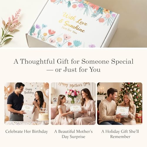 Self Care Spa Gift Basket for Women - Relaxation & Mother’s Day Gift Set