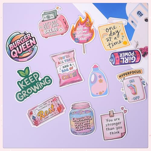 GTOTd Motivational Locker Fridge Magnet 12 Pack - Positive Inspirational Variation