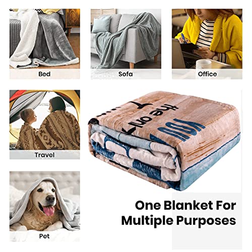 BASAO Anniversary Blanket for Wife 60x50in – From Husband Romantic Gift