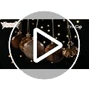 Valery Madelyn 35pcs Christmas Tree Ornaments Set 2 Inch Bronze Gold