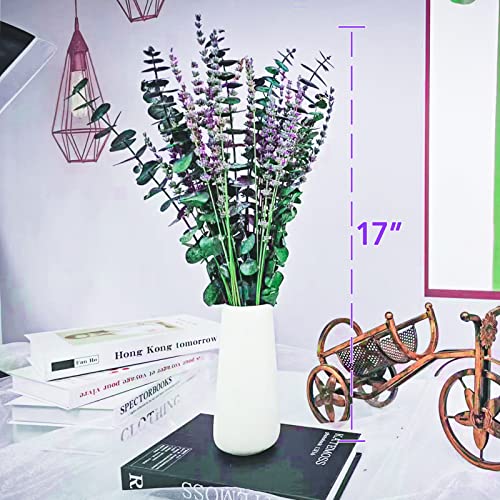 Dried Eucalyptus Stems and Lavender Flowers for Shower and Home Decor