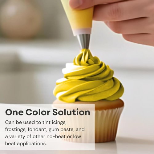 Chefmaster Plant-Based Natural Liqua-Gel Food Coloring - No Artificial Dyes, Ideal for Icing & Fondant (Brown)