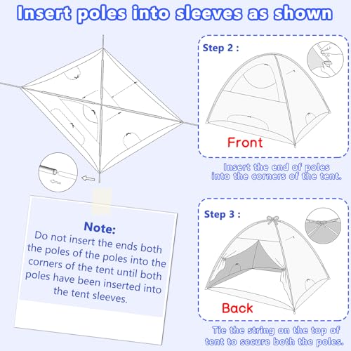Portable Blackout Playard Tent Cover - 95% Light Blocking Sleep Pod