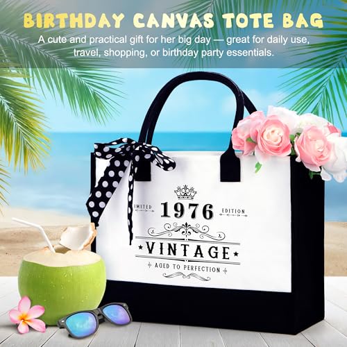 50th Birthday Gift Set for Women - 7-Piece Luxury Birthday Basket for Her