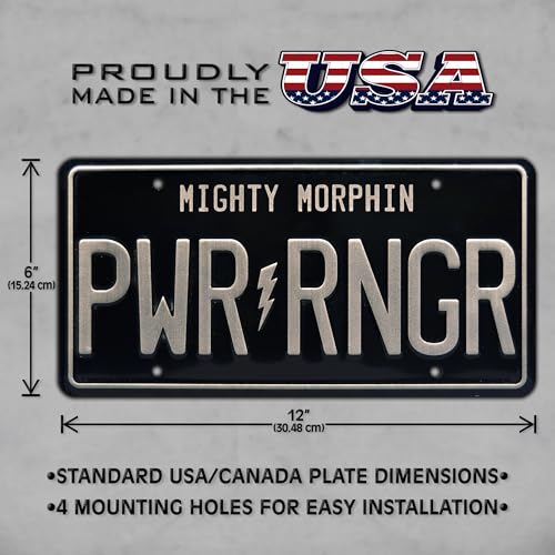 Embossed Aluminum Novelty Vanity Plate Decorative Wall Sign
