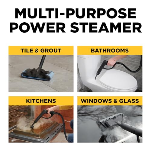Multipurpose Steam Cleaner with 18 Accessories for Home and Wallpaper