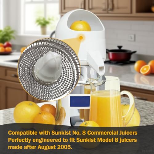 Citrus Juicer Reamer Bulb for Commercial Juicers, Lemon and Lime Extractor