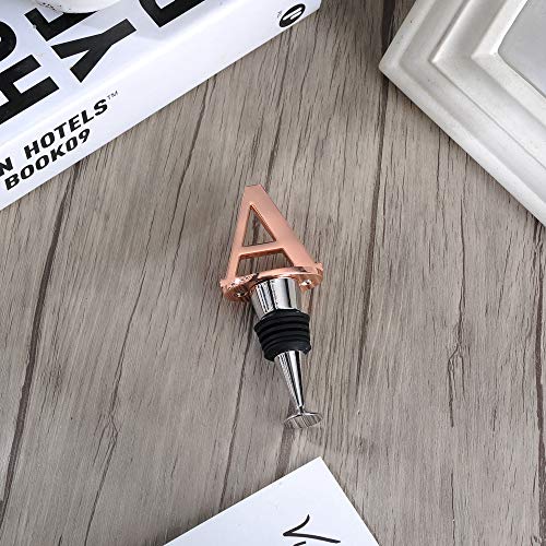 Miicol Rose Gold Wine Bottle Stopper - Elegant Champagne & Wine Sealer