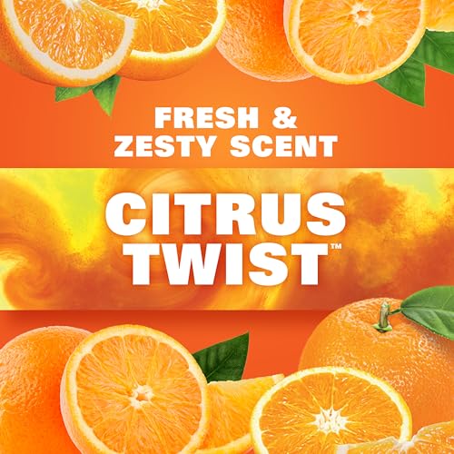 Hefty Ultra Strong 13 Gallon Tall Kitchen Trash Bags, Citrus Twist, 80ct