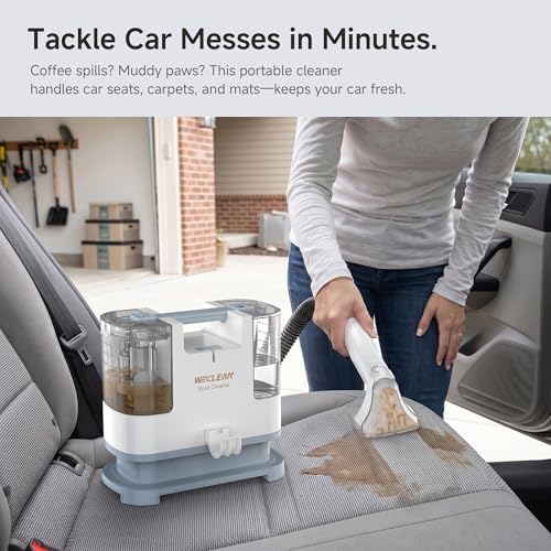 Portable Carpet and Upholstery Spot Cleaner, 400W Deep Cleaning Extractor