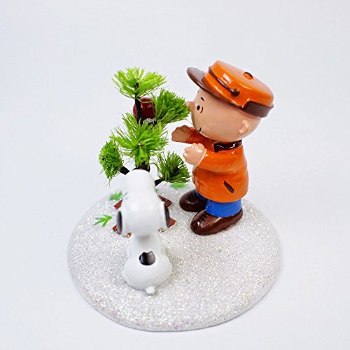 Charlie Brown & Snoopy The Perfect Tree Figurine - Hand-Painted 2.76"