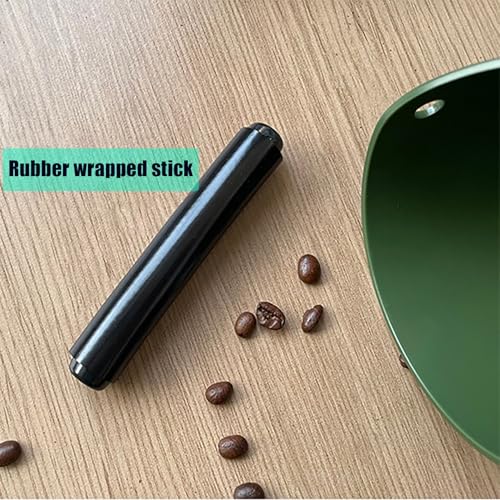 4.6-Inch Coffee Knock Box - Durable Espresso Grounds Bin with Non-Slip Base