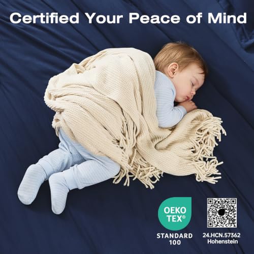 7-Piece Queen Comforter Set - Pre-Washed All-Season Bed in a Bag Bedding