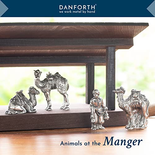 Danforth Nativity Angels Set - Handcrafted Pewter Religious Figurines