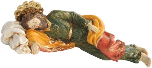 Fontanini by Roman - Sleeping St. Joseph Specialty Figure | 6.5" Made in Italy Collectible