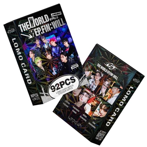 92-Piece Photo Card and Sticker Set for K-Pop Fans