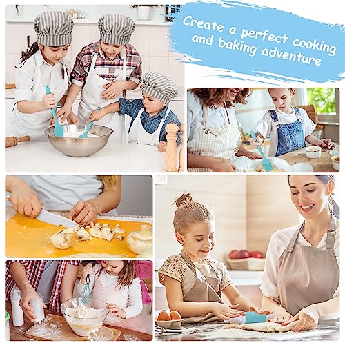 Kids Cooking and Baking Set with Storage Case and Recipe Cards