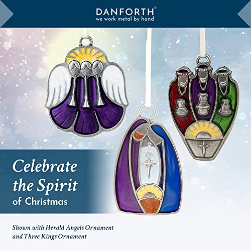 Danforth Holy Family Nativity Ornament - Handcrafted Pewter Christmas Decor