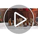 11-Piece Hand-Painted Resin Nativity Set for Christmas Indoor Decor