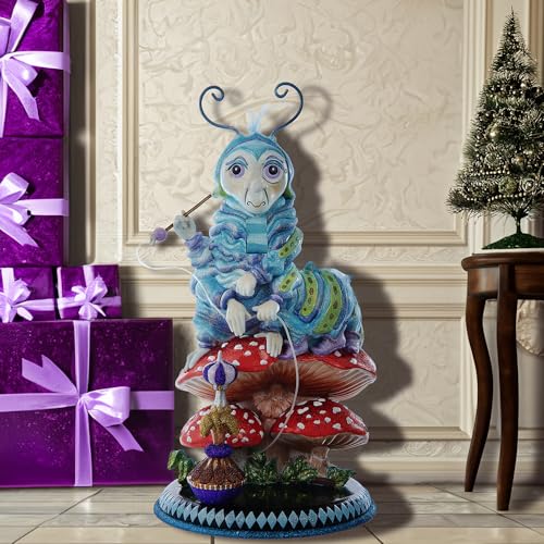 15-Inch Caterpillar Decorative Christmas Nutcracker Tabletop Holiday Decor