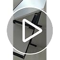 Adjustable Drafting Table with Stool and 3 Drawers, Tilting Art Desk