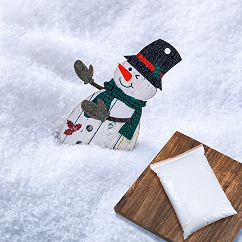 Glitter Artificial Snow Powder for Christmas Crafts & Village Decor (100g)