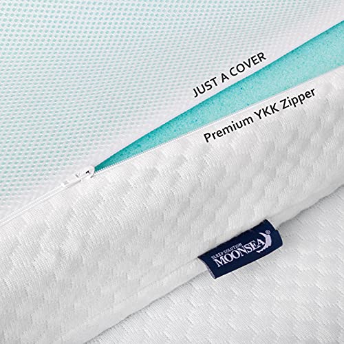 Twin XL Mattress Topper Cover - 3-4 Inch Bamboo Removable Protector