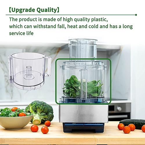 14-Cup Food Processor Work Bowl Replacement, 2-Tab Design