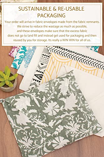 Cotton Table Cloth with Pink Trellis Pattern, 60x108 inch for Dining & Events
