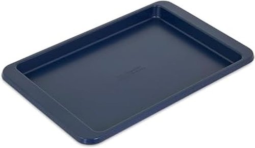 KitchenAid Nonstick Aluminized Steel Baking Sheet - 9x13in, Stylish Ink Blue Finish
