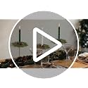 YLOLUL 6-Piece Christmas Taper Candle Ring Set 1.38