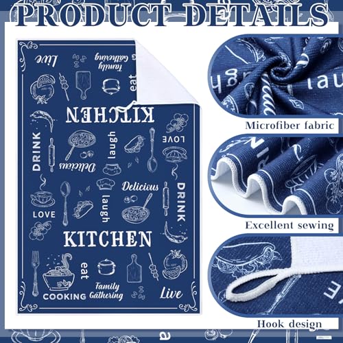 12-Piece Farmhouse Kitchen Set: Oven Mitts, Pot Holders, and Dish Towels