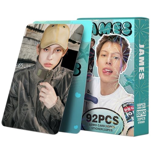 92-Piece Photocard and Sticker Set - Lomo Card Collection for Fans
