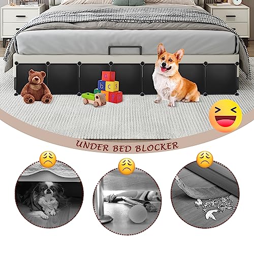 Under Bed Blocker for Pets - 11.8-Inch Tall Furniture Gap Guard