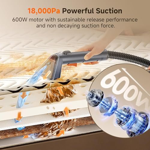 Uwant 18Kpa Portable Carpet Cleaner Machine & Upholstery Spot Cleaner