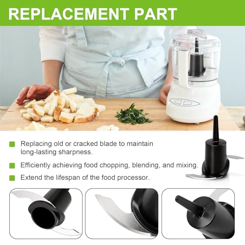 Replacement Chopping Blade for Mini Food Processor, Stainless Steel