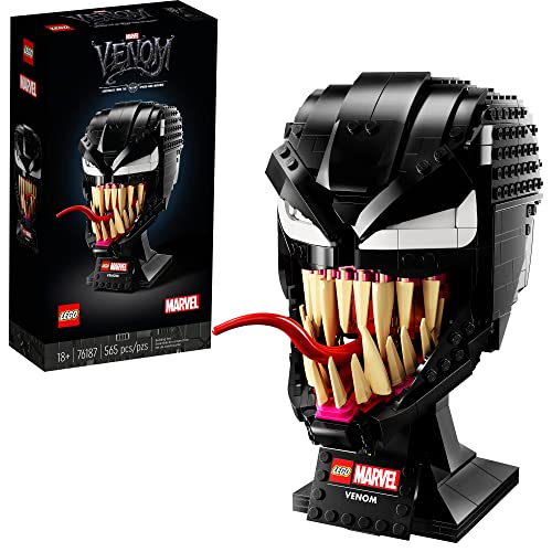 Venom Mask Building Kit for Adults - 19cm Collectible Display Model